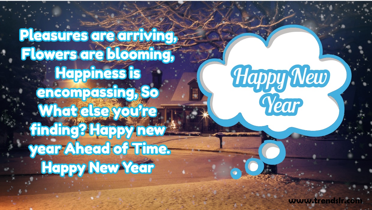 Happy New Year Wishes & Messages in English Trendslr
