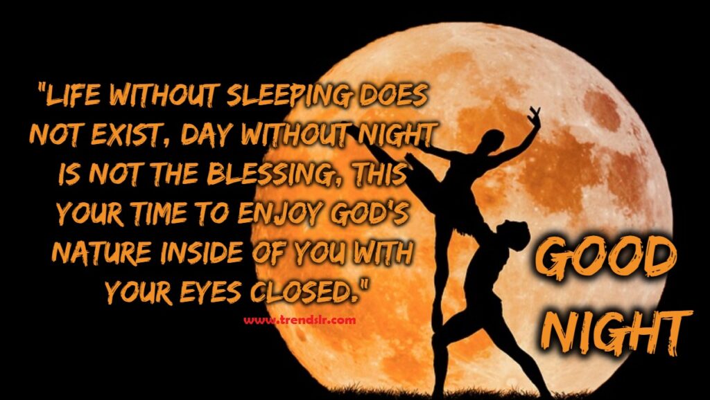 cute good night images