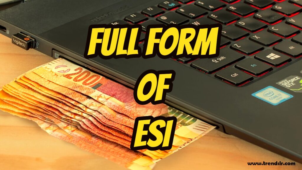 Full Form of ESI