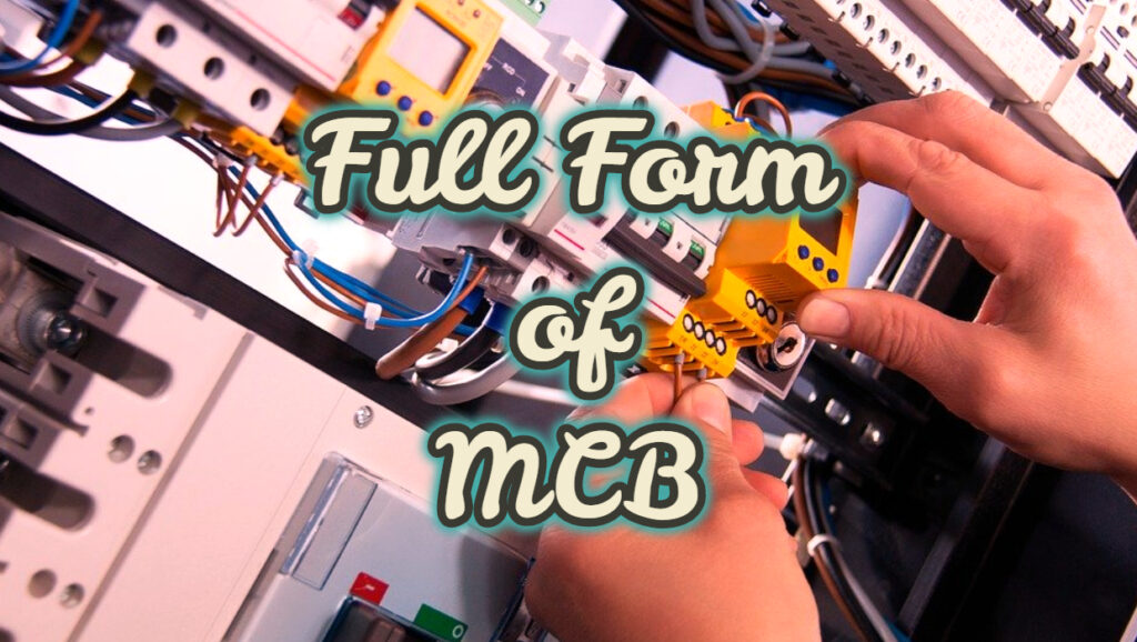 Full Form of MCB