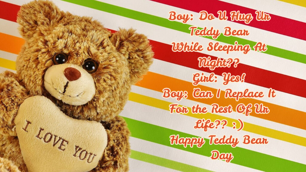 teddy bear day wishes wallpaper