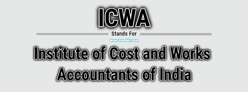 Full Form of ICWA