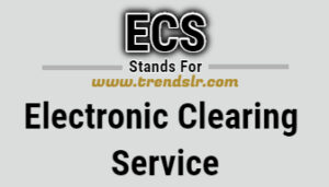 Full Form of ECS | Trendslr